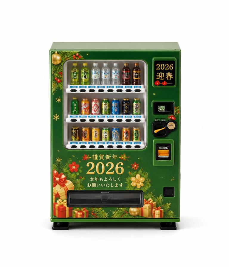 VENDING MACHINE NEW YEAR