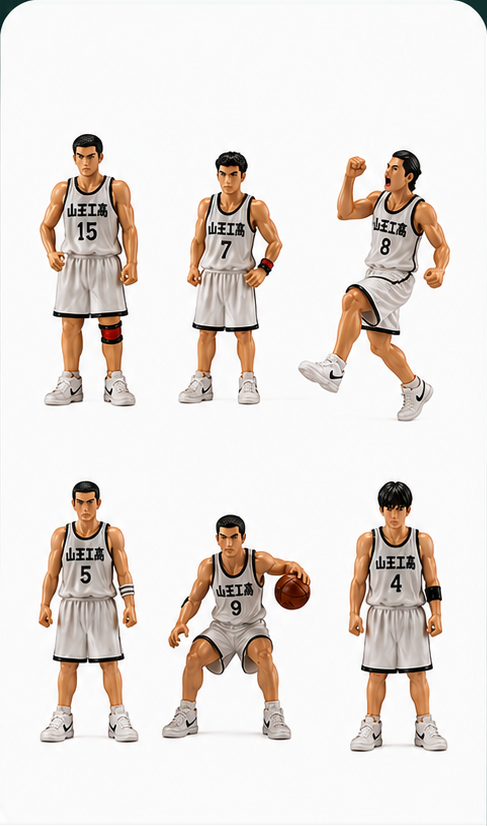 FIGURE SET RIVAL TEAM